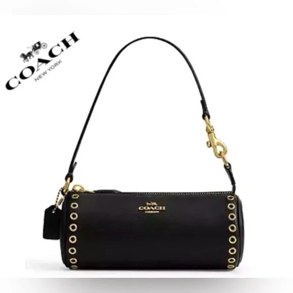 Coach Nolita Mini Barrel Bag with Gold Groments - Picture 13 of 13